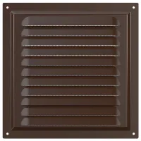 Grilă de ventilare ERA 2020МЭ Oțel / Brown photo 2