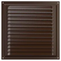 Grilă de ventilare ERA 2525МЭ Oțel / Brown photo 3