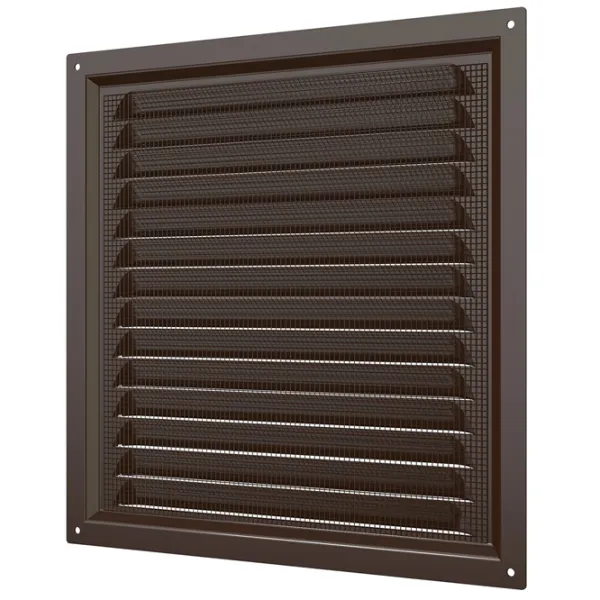 Grilă de ventilare ERA 2525МЭ  Oțel / Brown photo 4 Grilă de ventilare ERA 2525МЭ  Oțel / Brown photo 4