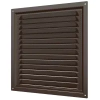 Grilă de ventilare ERA 2525МЭ Oțel / Brown photo 4