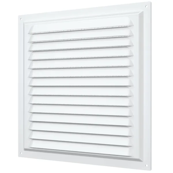 Grilă de ventilare ERA 2525МЭ  Oțel / White photo 1
