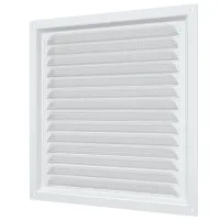 Grilă de ventilare ERA 2525МЭ Oțel / White photo 3