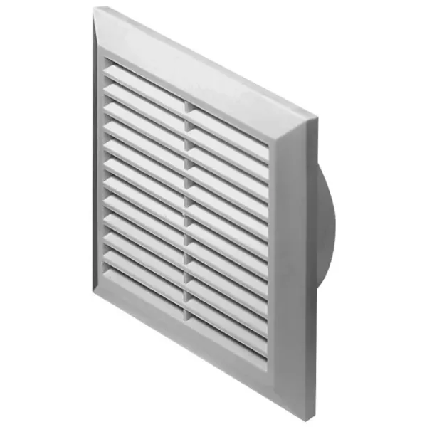 Grilă de ventilare Awenta Classic Plastic / White photo 1