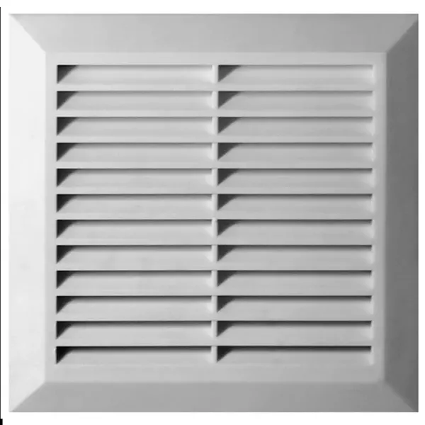 Grilă de ventilare Awenta Classic Plastic / White photo 2