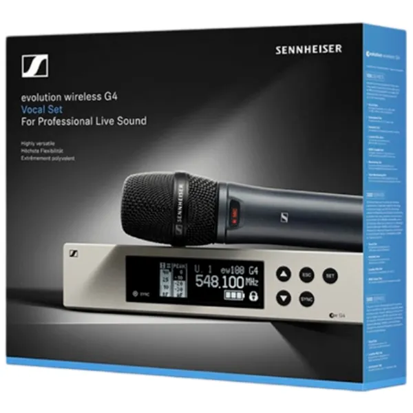 Microfon Sennheiser EW100 G4 935-S A Grey photo 4