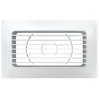 Grilă de ventilare ERA 511РСФ Plastic / White photo 3