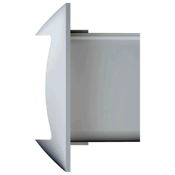 Grilă de ventilare ERA 612РСФ  Plastic / White photo 2