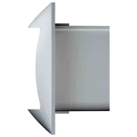 Grilă de ventilare ERA 612РСФ Plastic / White photo 2