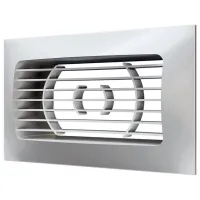 Grilă de ventilare ERA 612РСФ Plastic / White photo 4