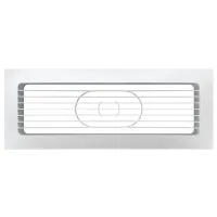 Grilă de ventilare ERA 620РСФ Plastic / White photo 2