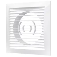 Вентиляционная решетка ЭРА 2020РС16Ф  Пластик / Белый