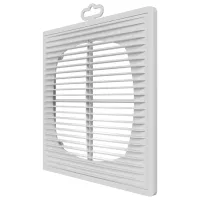 Вентиляционная решетка ЭРА 2121П  Пластик / Белый