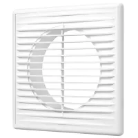 Вентиляционная решетка ЭРА 1515П10Ф  Пластик / Белый