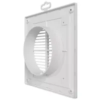Grilă de ventilare ERA 2121П12Ф Plastic / White photo 3