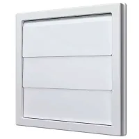 Вентиляционная решетка Mistral 1515К511Ф  Пластик / Белый