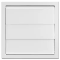 Вентиляционная решетка Mistral 1515К12,5Ф  Пластик / Белый