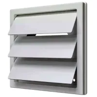 Вентиляционная решетка Mistral 1919К15.16Ф  Пластик / Белый