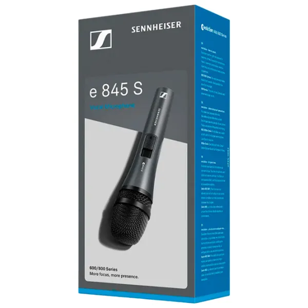 Microfon Sennheiser E 845 S Black photo 6