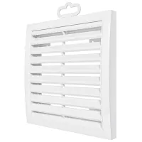 Grilă de ventilare ERA 1515РР Plastic / White
