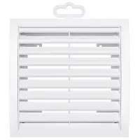 Grilă de ventilare ERA 1515РР Plastic / White photo 3