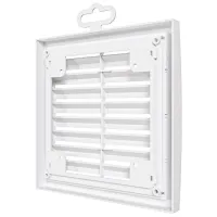Grilă de ventilare ERA 1515РР Plastic / White photo 4