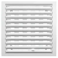 Grilă de ventilare ERA 2020РРПН Plastic / White photo 3