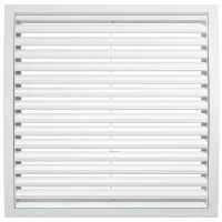 Вентиляционная решетка ЭРА 3535РР  Пластик / Белый