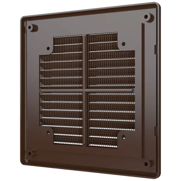 Grilă de ventilare ERA 1515Р  Plastic / Brown photo 3 Grilă de ventilare ERA 1515Р  Plastic / Brown photo 3