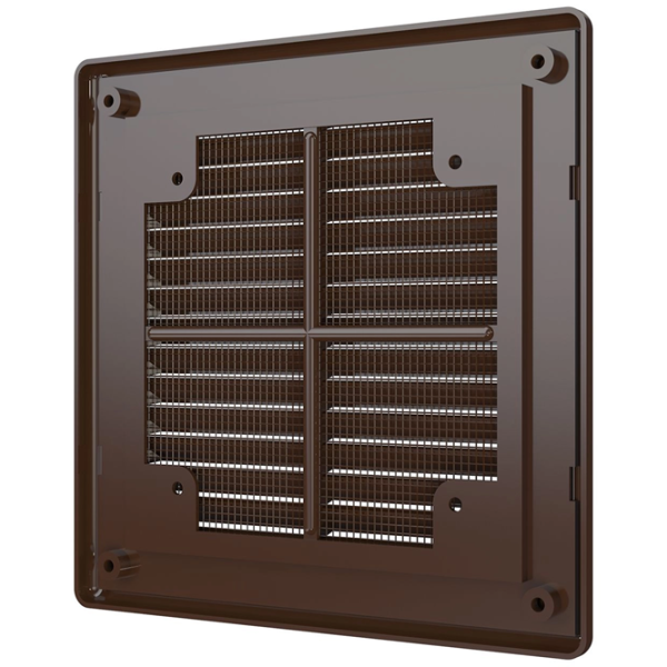 Grilă de ventilare ERA 1515Р  Plastic / Brown photo 3 Grilă de ventilare ERA 1515Р  Plastic / Brown photo 3
