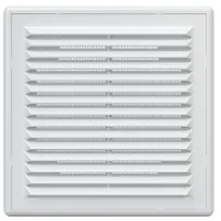 Вентиляционная решетка ЭРА 1515Р  Пластик / Белый