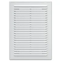 Вентиляционная решетка ЭРА 1825Р  Пластик / Белый
