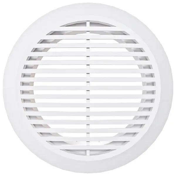 Grilă de ventilare ERA 12РКФ  Plastic / White photo 1