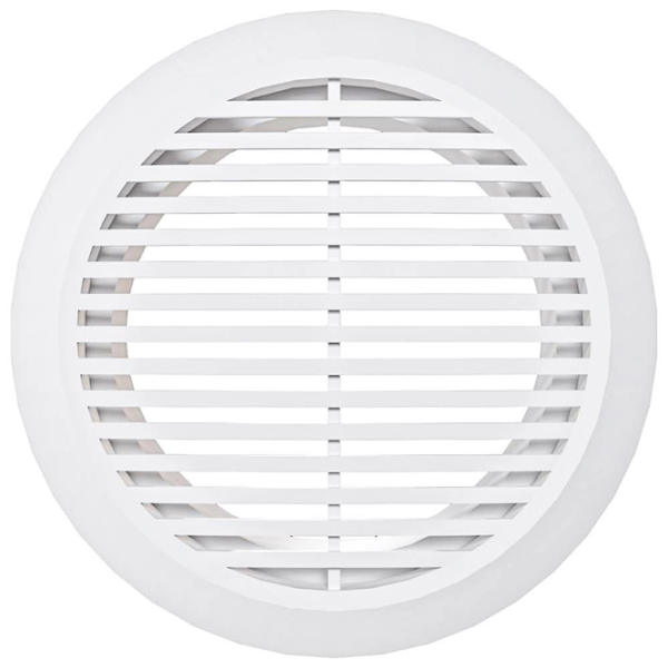 Grilă de ventilare ERA 12РКФ  Plastic / White photo 1