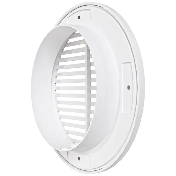 Grilă de ventilare ERA 12РКФ  Plastic / White photo 3