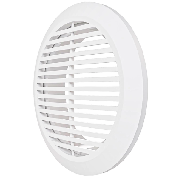 Grilă de ventilare ERA 12РКФ  Plastic / White photo 4
