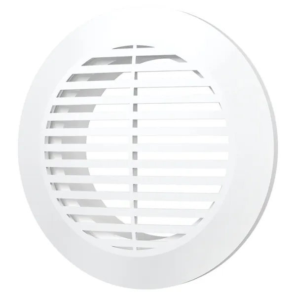 Grilă de ventilare ERA 10РКФ  Plastic / White photo 1