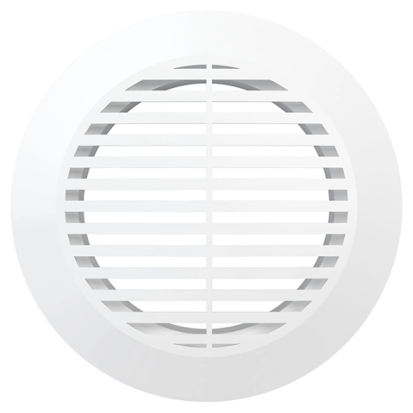 Grilă de ventilare ERA 10РКФ  Plastic / White photo 2