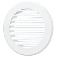 Вентиляционная решетка ЭРА A10RK  Пластик / Белый