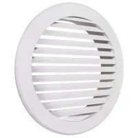 Вентиляционная решетка ЭРА 12РКН  Пластик / Белый