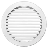 Вентиляционная решетка ЭРА 10РКН  Пластик / Белый