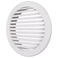 Grilă de ventilare ERA 15РКН  Plastic / White