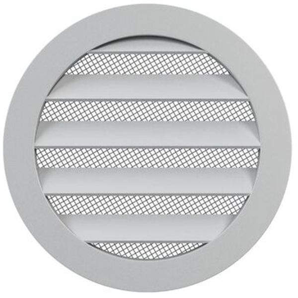 Grilă de ventilare ERA 16РКМ  Aluminiu / White photo 1