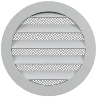 Grilă de ventilare ERA 16РКМ  Aluminiu / White