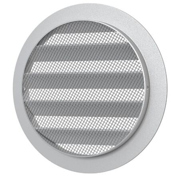 Grilă de ventilare ERA 16РКМ  Aluminiu / White photo 3