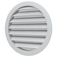 Вентиляционная решетка ЭРА 12,5РКМ  Алюминий / Белый