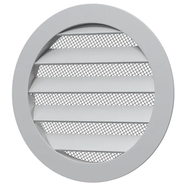 Grilă de ventilare ERA 10РКМ  Aluminiu / White photo 1