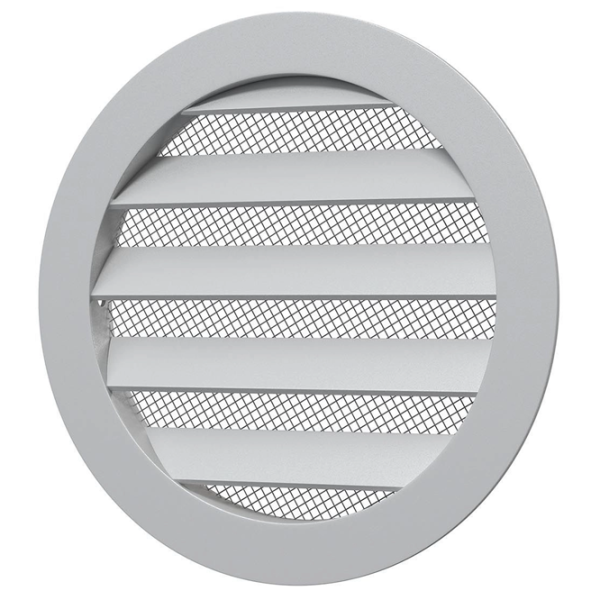 Grilă de ventilare ERA 10РКМ  Aluminiu / White photo 1