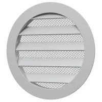 Вентиляционная решетка ЭРА 10РКМ  Алюминий / Белый