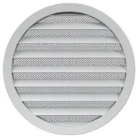 Grilă de ventilare ERA 25РКМ  Aluminiu / White