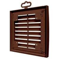 Grilă de ventilare ERA 1515РРН Plastic / Brown photo 4
